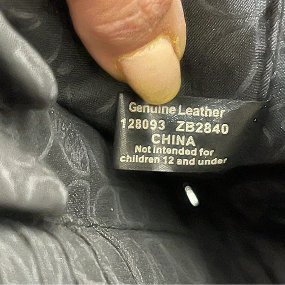 Fossil Womens ZB2840 Black Leather Flap Front Wallet Crossbody Bag - Picture 13 of 13